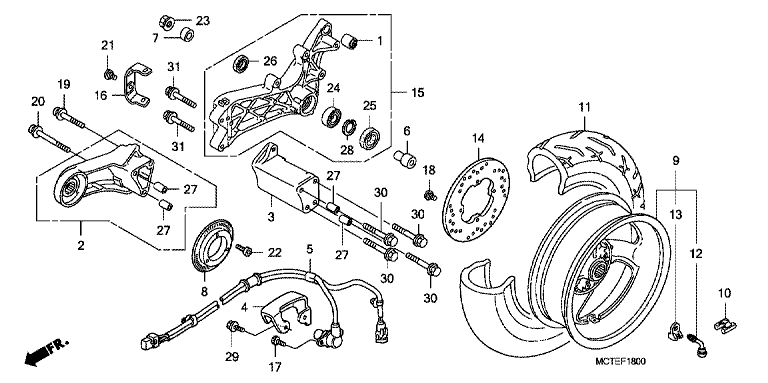 REAR WHEEL