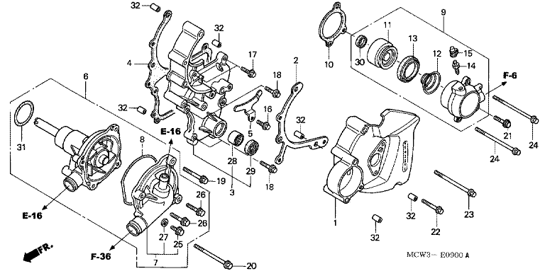 WATER PUMP