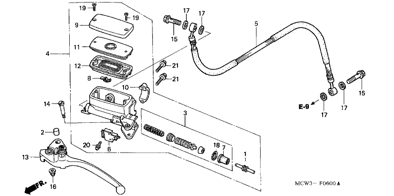 CLUTCH MASTER CYLINDER