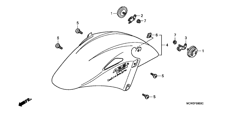 FRONT FENDER