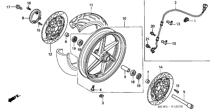 FRONT WHEEL