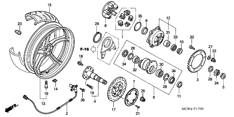 REAR WHEEL