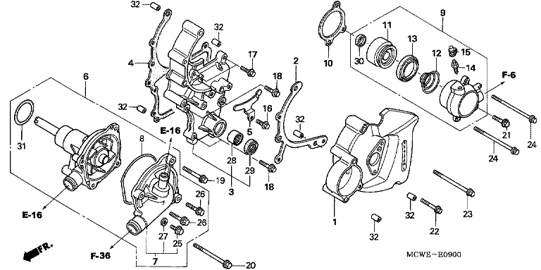 WATER PUMP