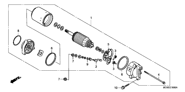STARTING MOTOR