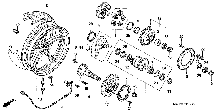 REAR WHEEL