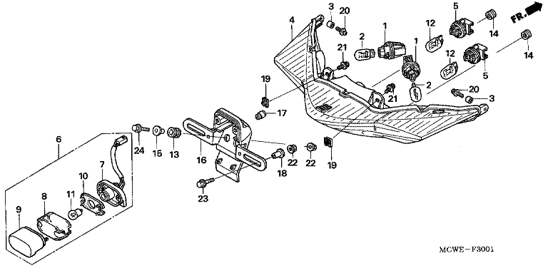 REAR COMBINATION LIGHT (U)