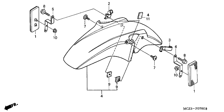 FRONT FENDER