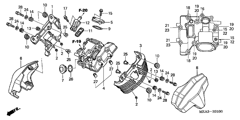 FRONT CYLINDER HEAD COVER