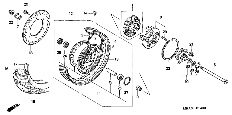 REAR WHEEL