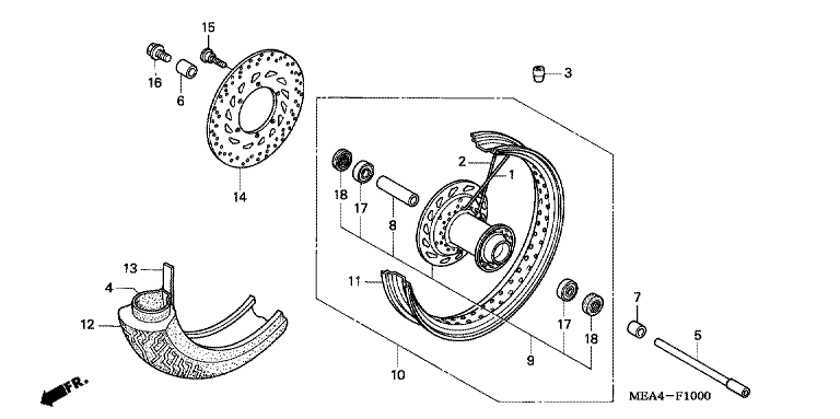 FRONT WHEEL