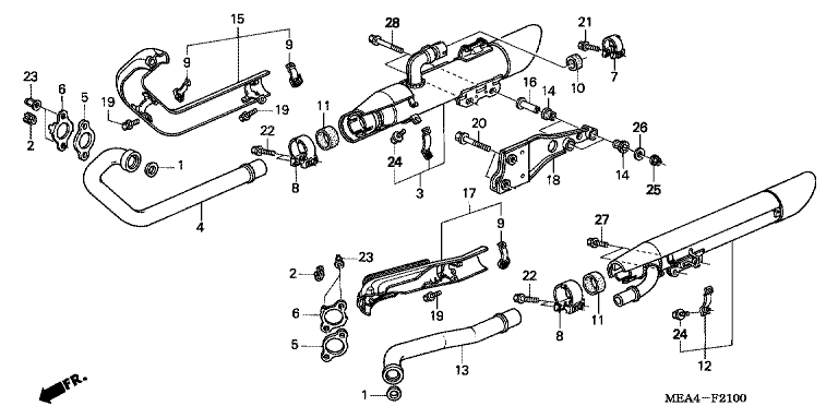 EXHAUST MUFFLER