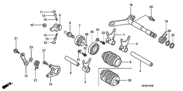 GEAR SHIFT DRUM
