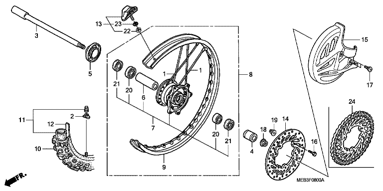 FRONT WHEEL