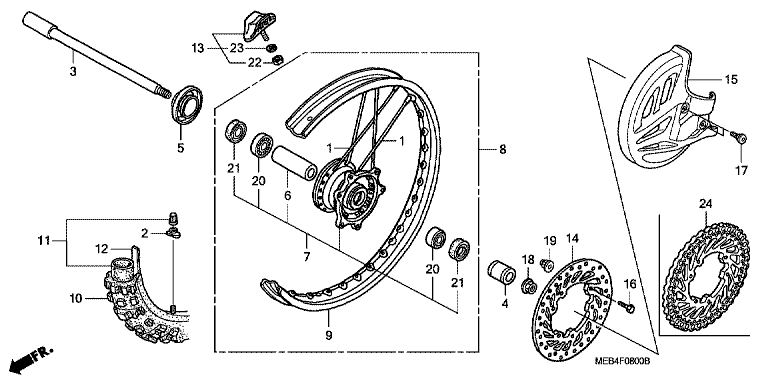 FRONT WHEEL