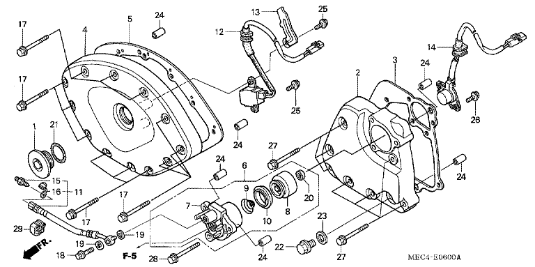 FRONT COVER/TRANSMISSION COVER