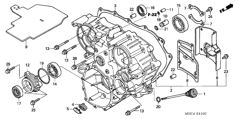 REAR CASE
