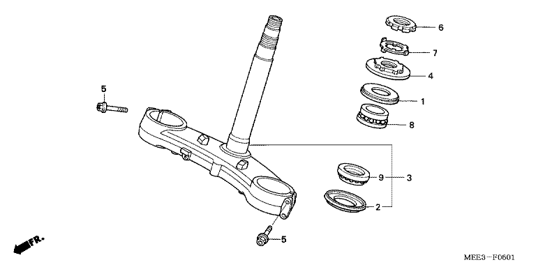 STEERING STEM (CBR600RR5/6)