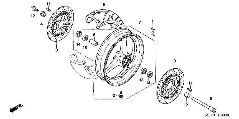 FRONT WHEEL