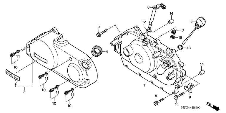 RIGHT CRANKCASE COVER