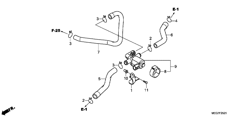 AIR INJECTION CONTROL VALVE (VT750S)