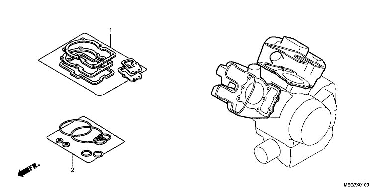 GASKET KIT A