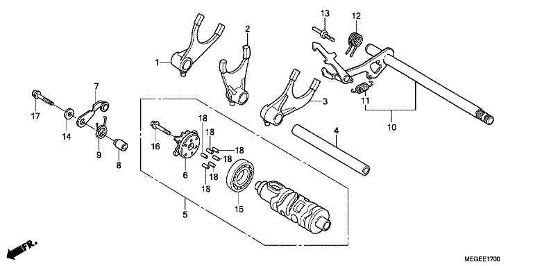 GEARSHIFT DRUM