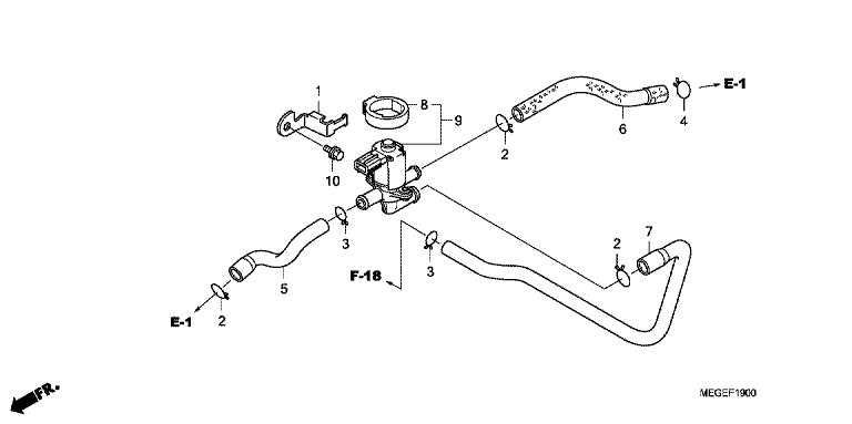AIR INJECTION CONTROLVALVE