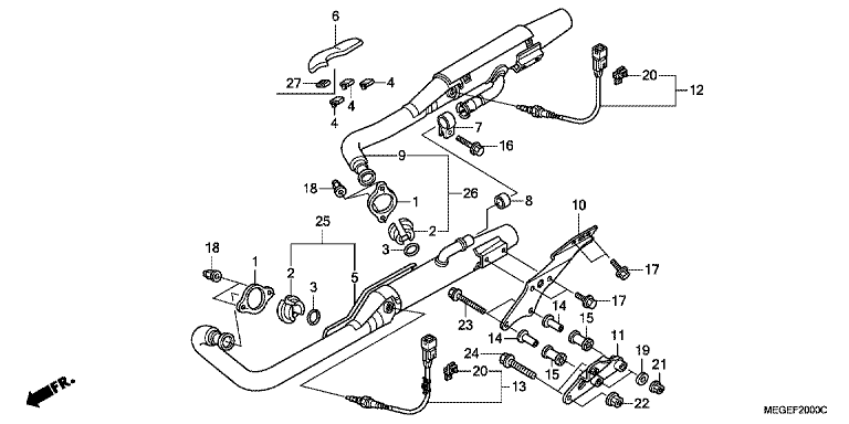 EXHAUST MUFFLER