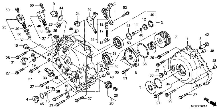RIGHT CRANKCASE COVER