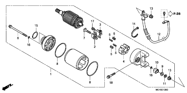 STARTER MOTOR