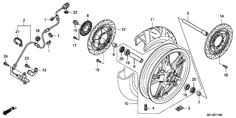 FRONT WHEEL