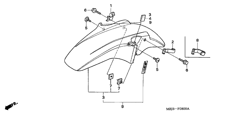 FRONT FENDER