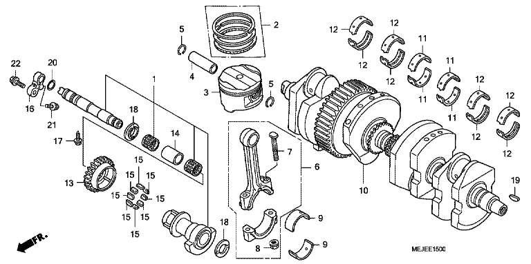 CRANKSHAFT/PISTON