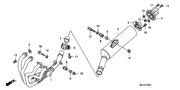 EXHAUST MUFFLER