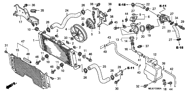 RADIATOR (CB1300/S)