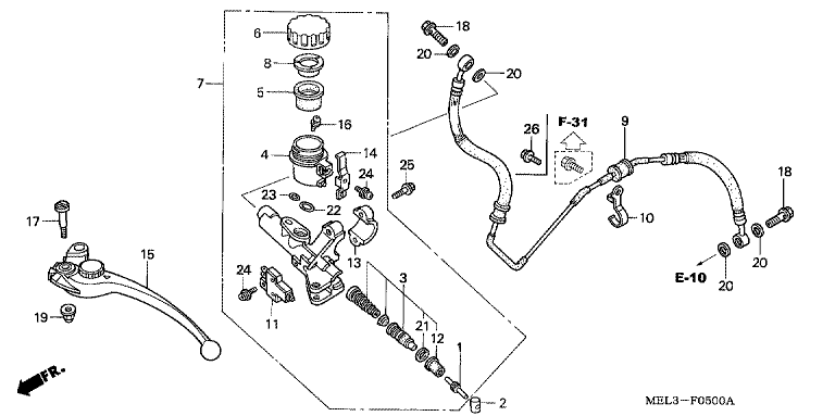 CLUTCH MASTER CYLINDER