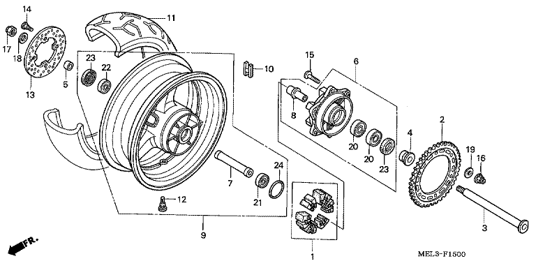 REAR WHEEL