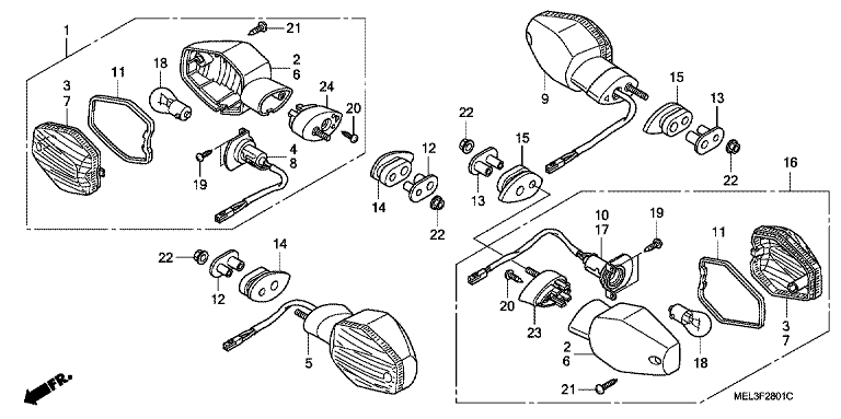 INDICATOR (CBR1000RR6/7)