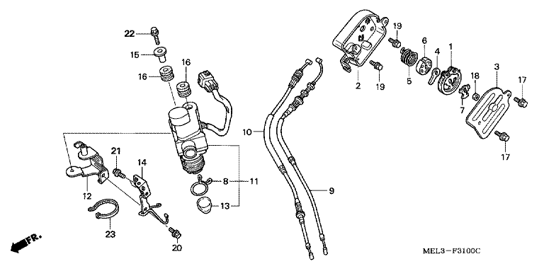 SERVO MOTOR (CBR1000RR4/5)