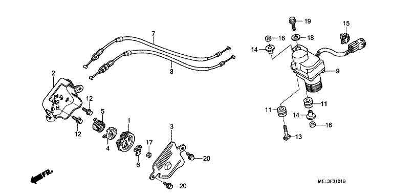 SERVO MOTOR (CBR1000RR6/7)