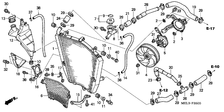 RADIATOR (CBR1000RR4/5)