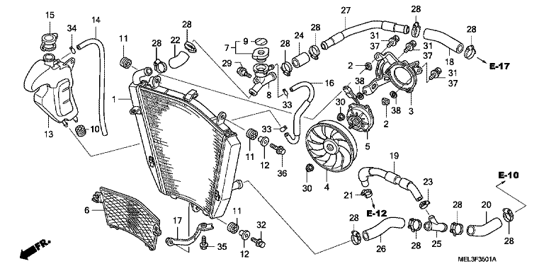 RADIATOR (CBR1000RR6/7)