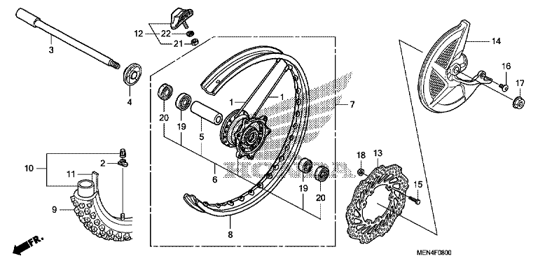 FRONT WHEEL