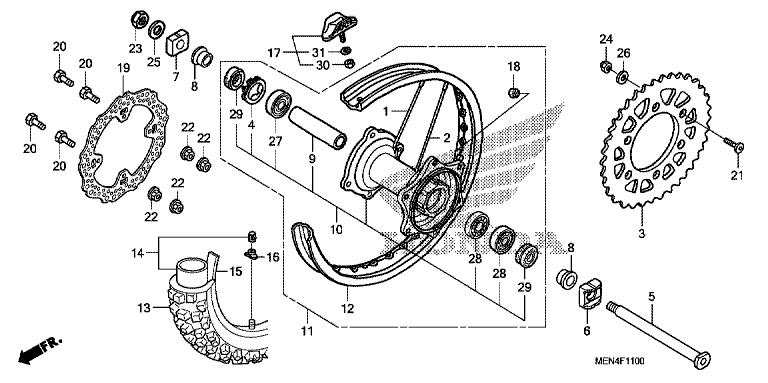 REAR WHEEL