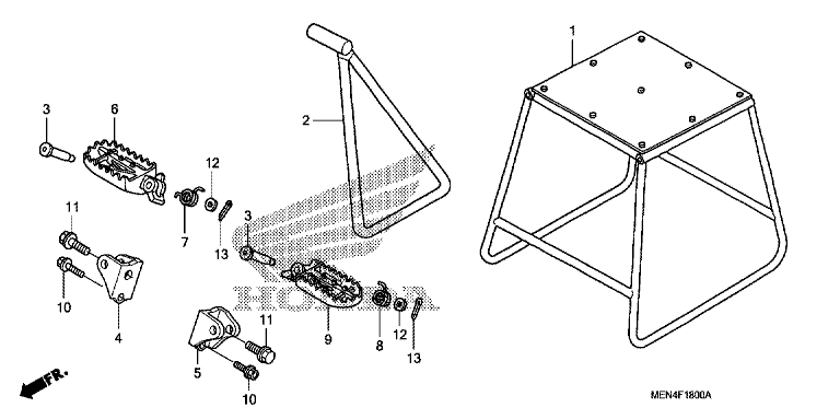 STAND/FOOTPEG/FOOTREST