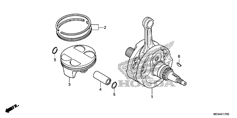 CRANKSHAFT/PISTON