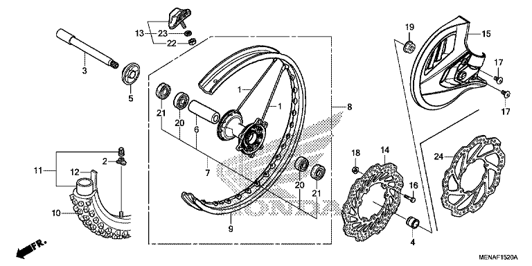 FRONT WHEEL