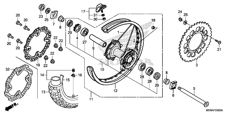 REAR WHEEL