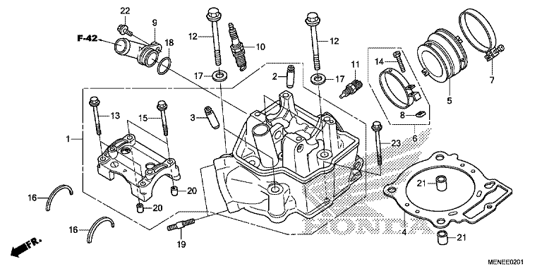 CYLINDER HEAD (F/G)