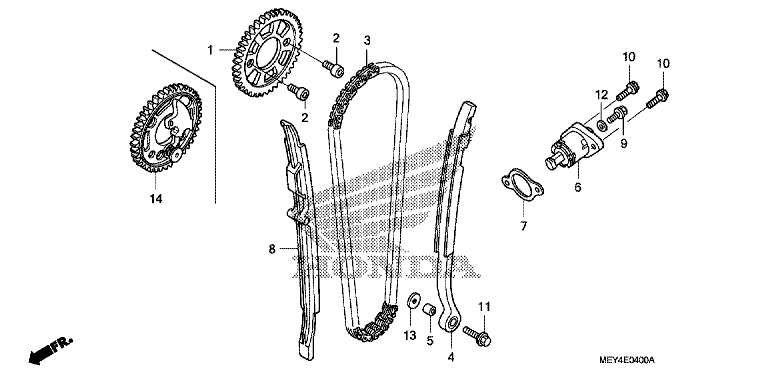 CAM CHAIN/TENSIONER